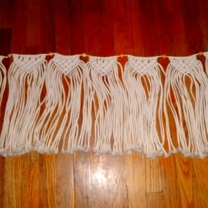 Macrame Wall or Doorway Decor